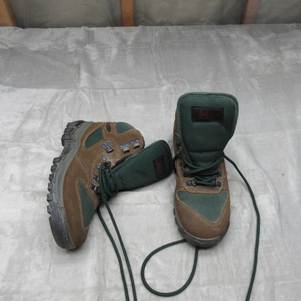 REI Merrell Women Hiking Boots 7 Brown Monarch IV‎ Air Cushion Rugged Outdoor